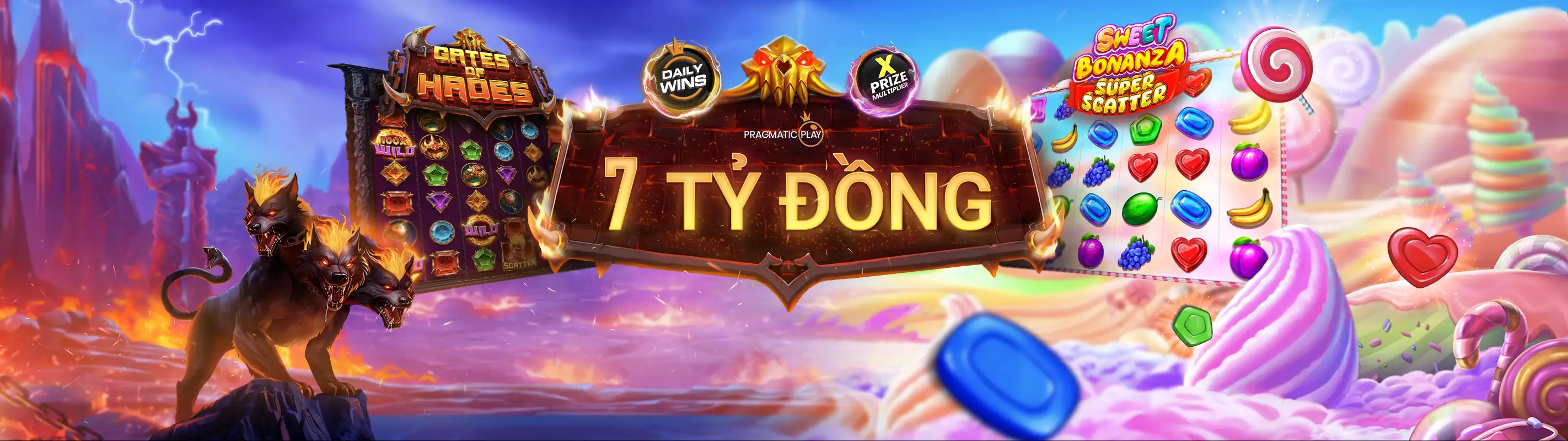 Game nổ hũ cổ điển với biểu tượng trái cây và chuông vàng